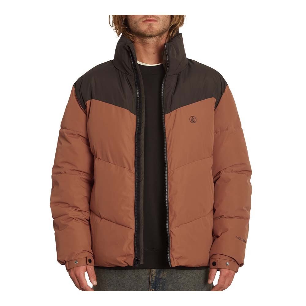 Volcom GOLDSMOOTH - Doudoune Homme mocha