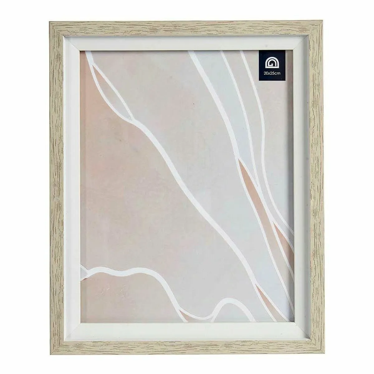 Gift Decor Cadre Photo Marron Blanc Beige