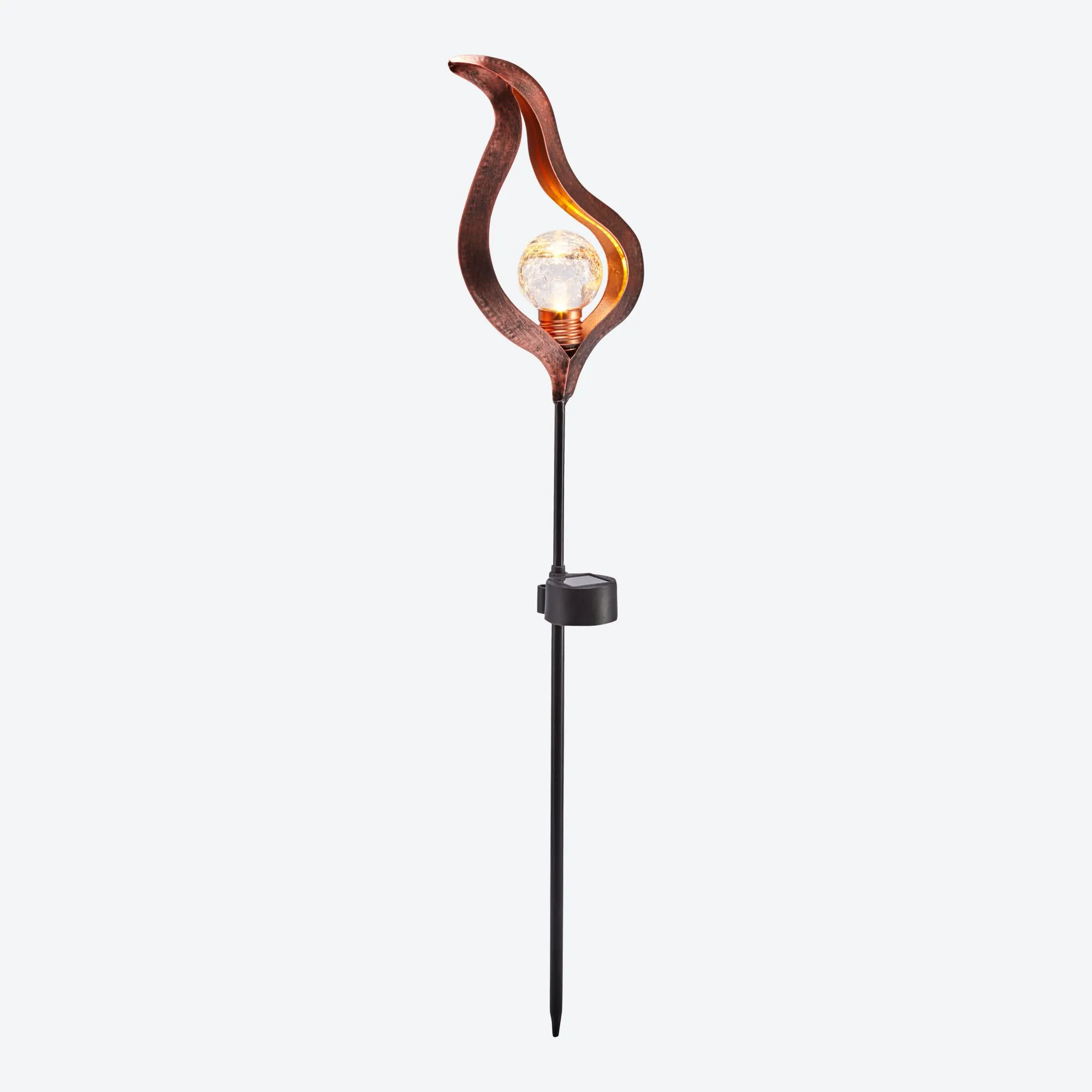 Solar-Stab mit Ornament, ca. 59cm