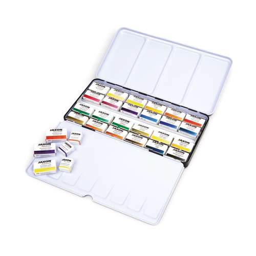 JAXON® Aquarell Feine Künstler-Aquarellfarben - Aquarellkasten