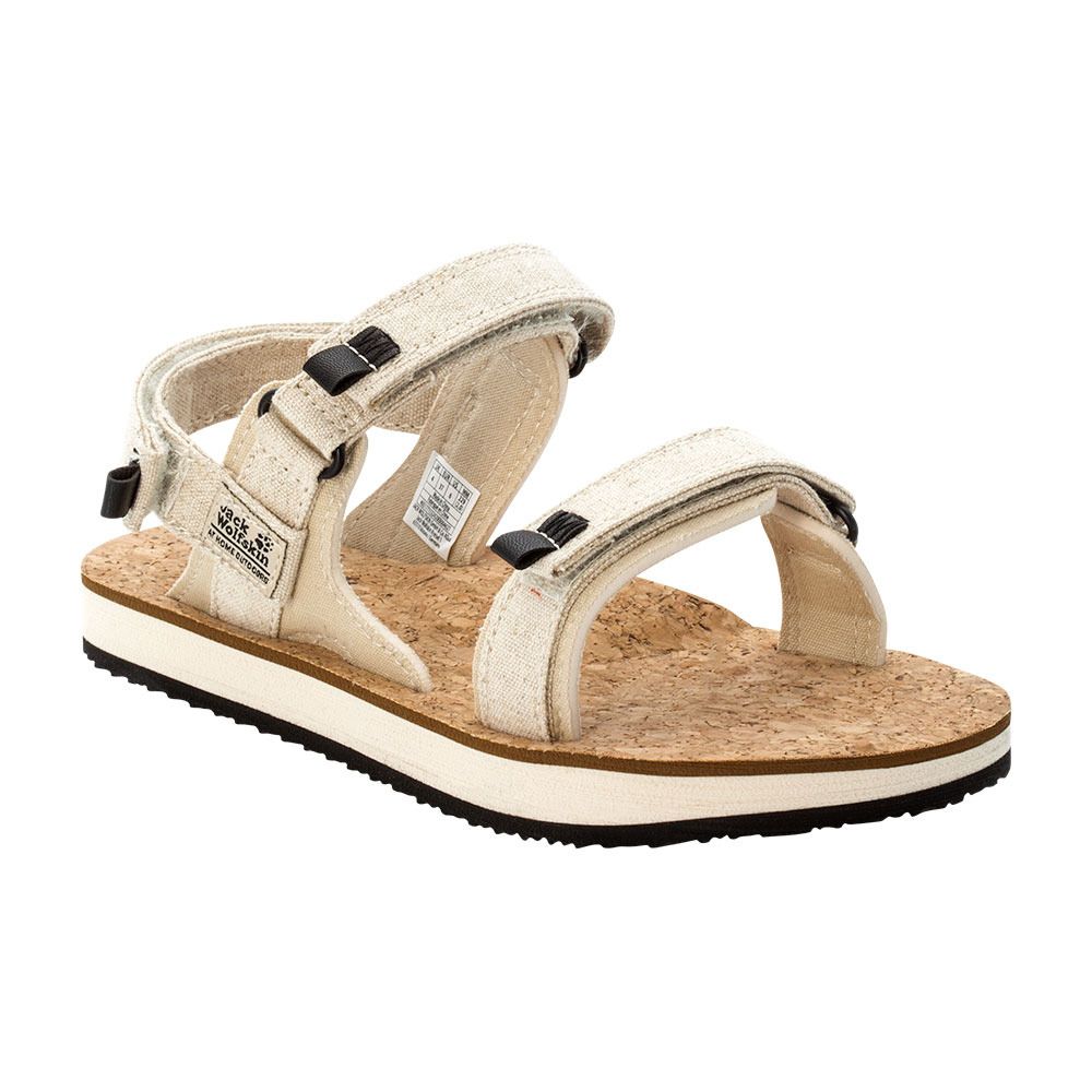 Jack Wolfskin ECOSTRIDE 2 - Sandales Femme natural/cork