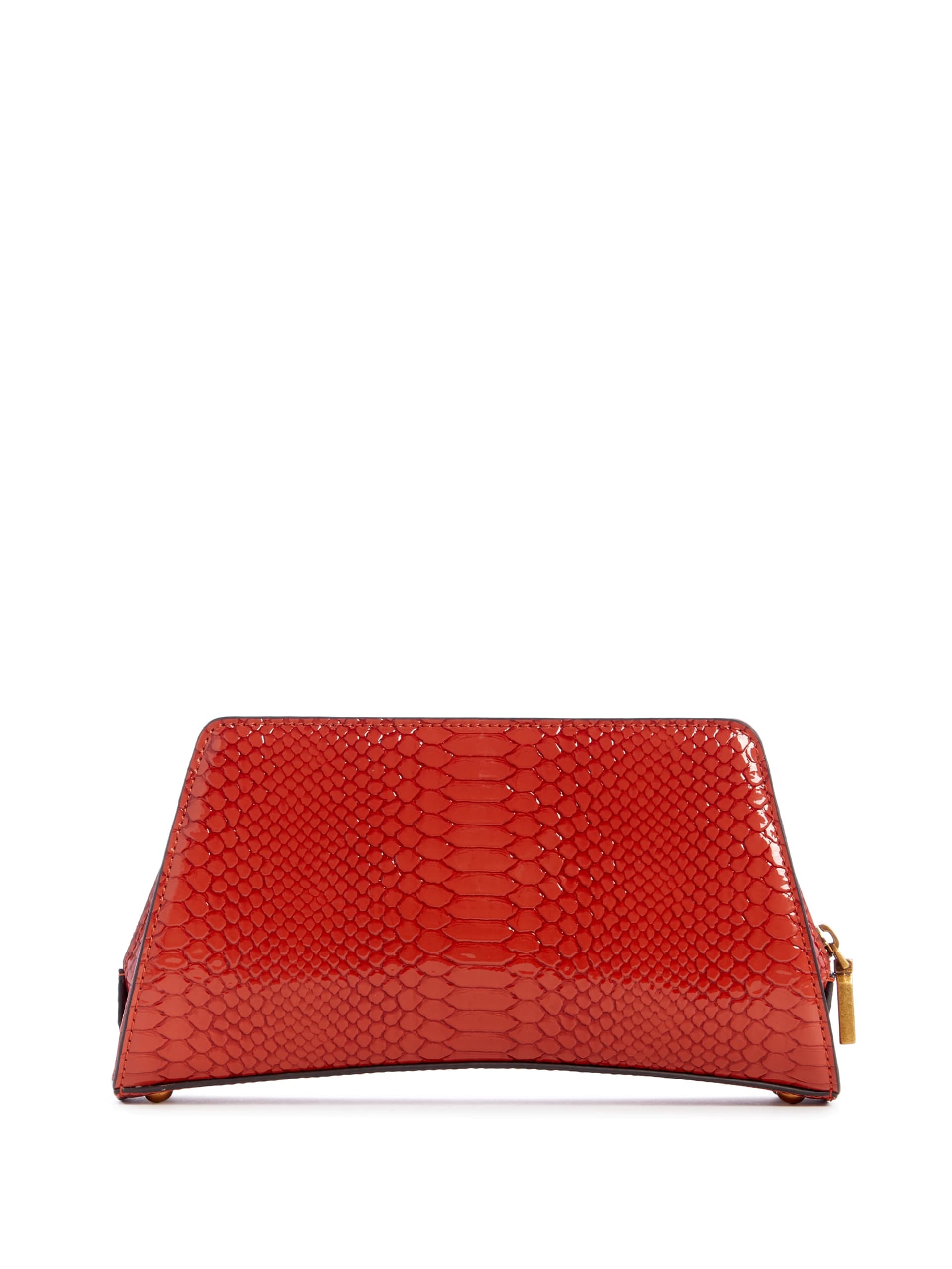 Bolsa transversal Georgina com zíper superior