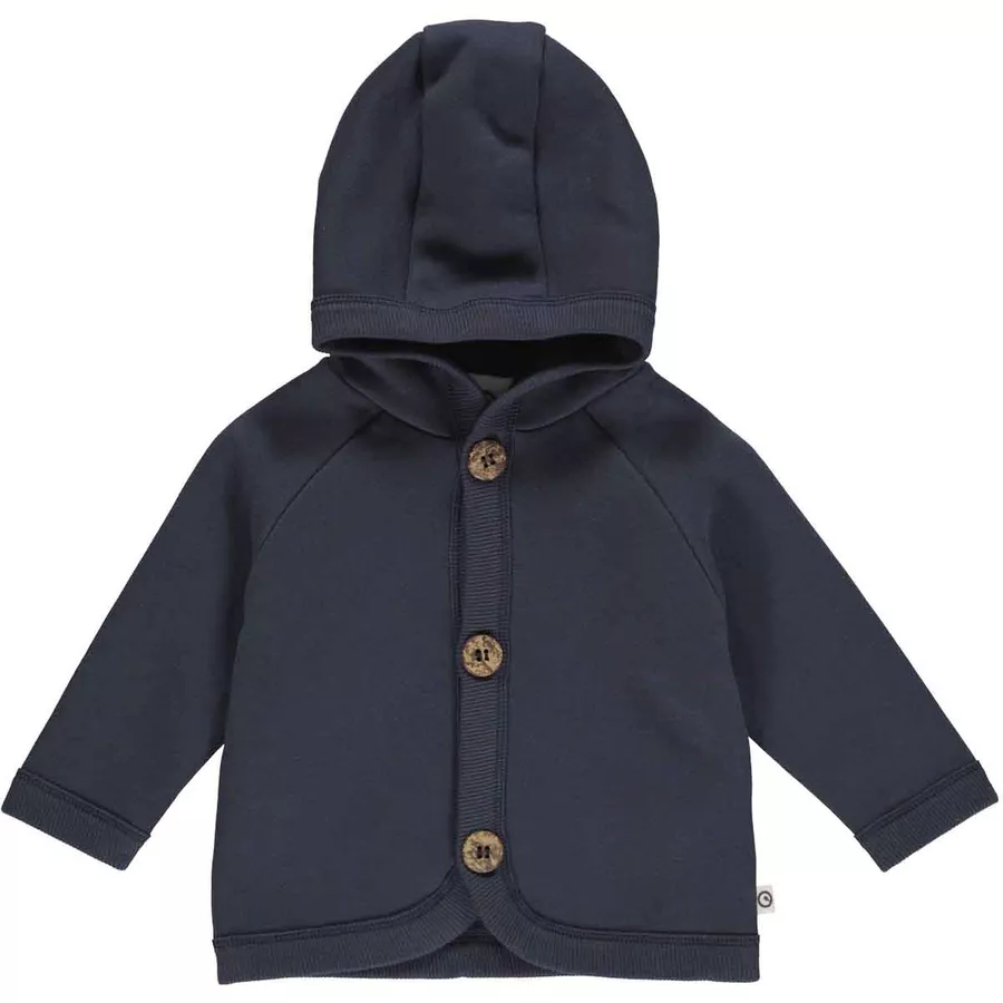 Müsli Babysweatjacke blue