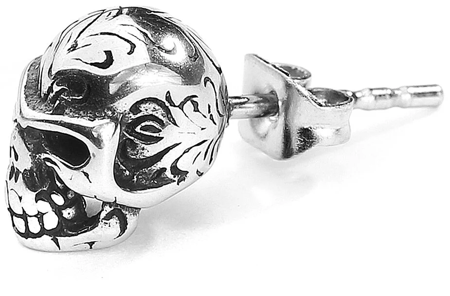 Tattoo Crâne | etNox Set de boucles d'oreilles