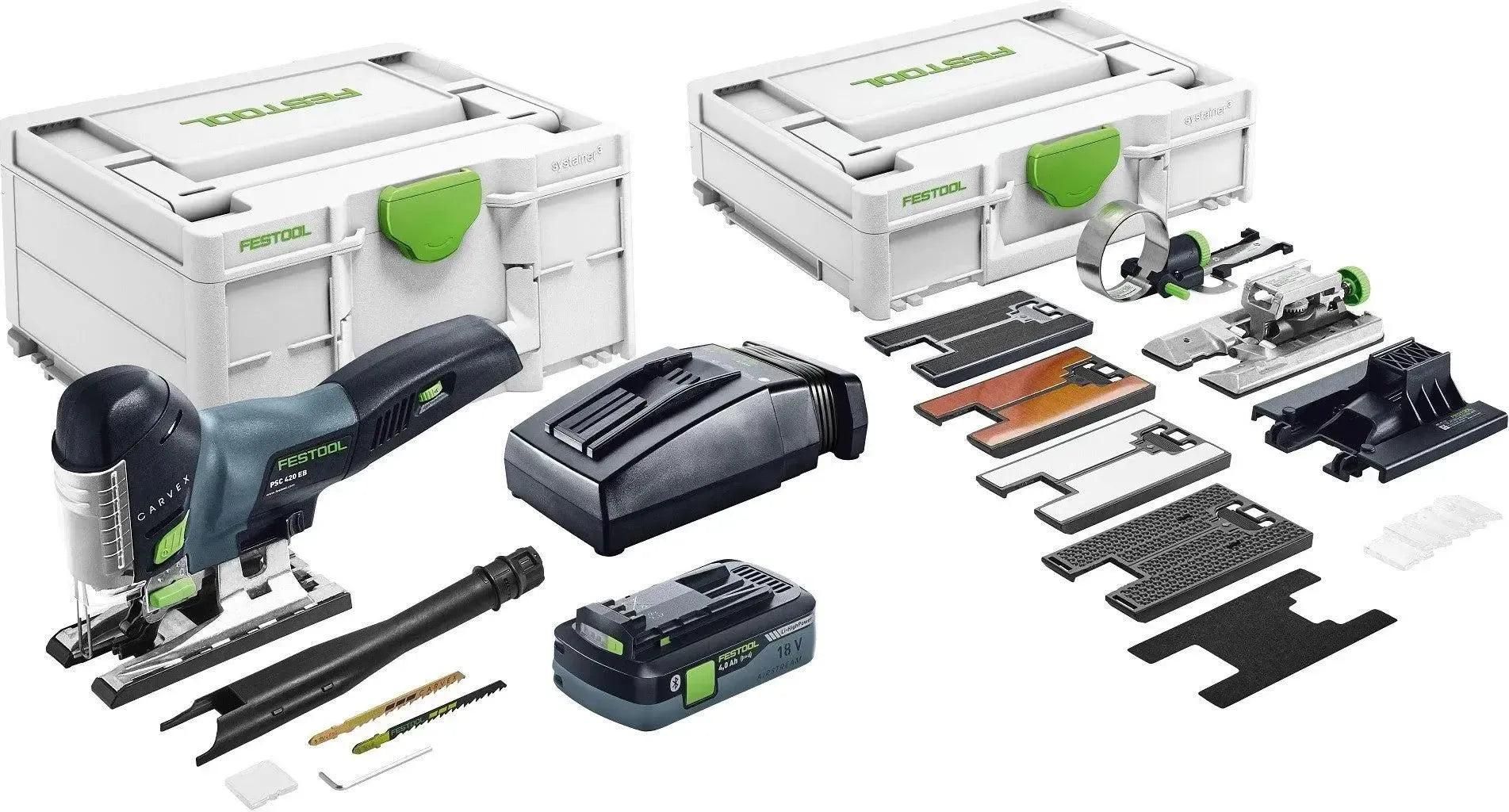 Festool PSC 420 HPC 4,0 EBI-Set Accu Decoupeerzaag CARVEX - 576523