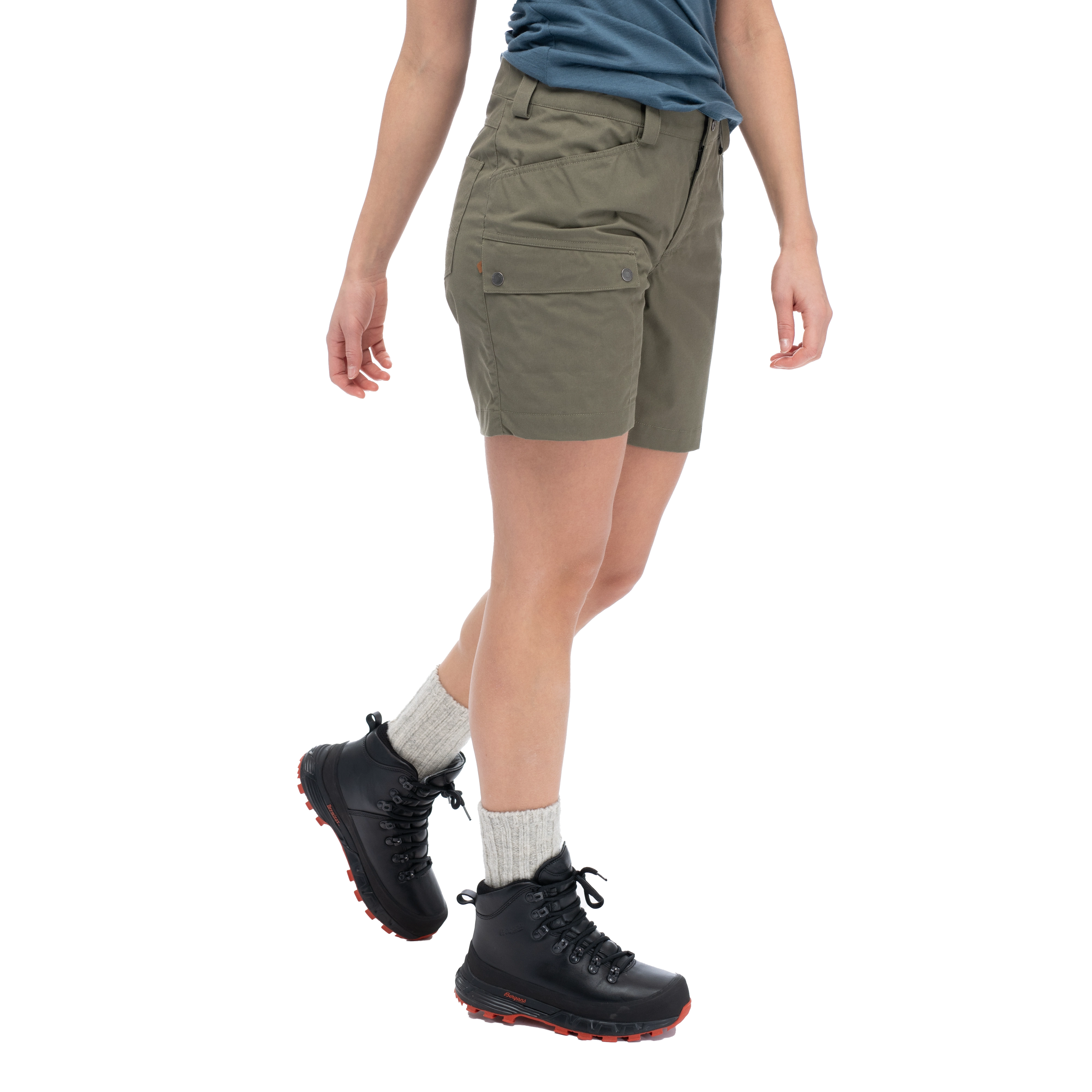 Nordmarka Leaf Light Shorts Women GreenMud
