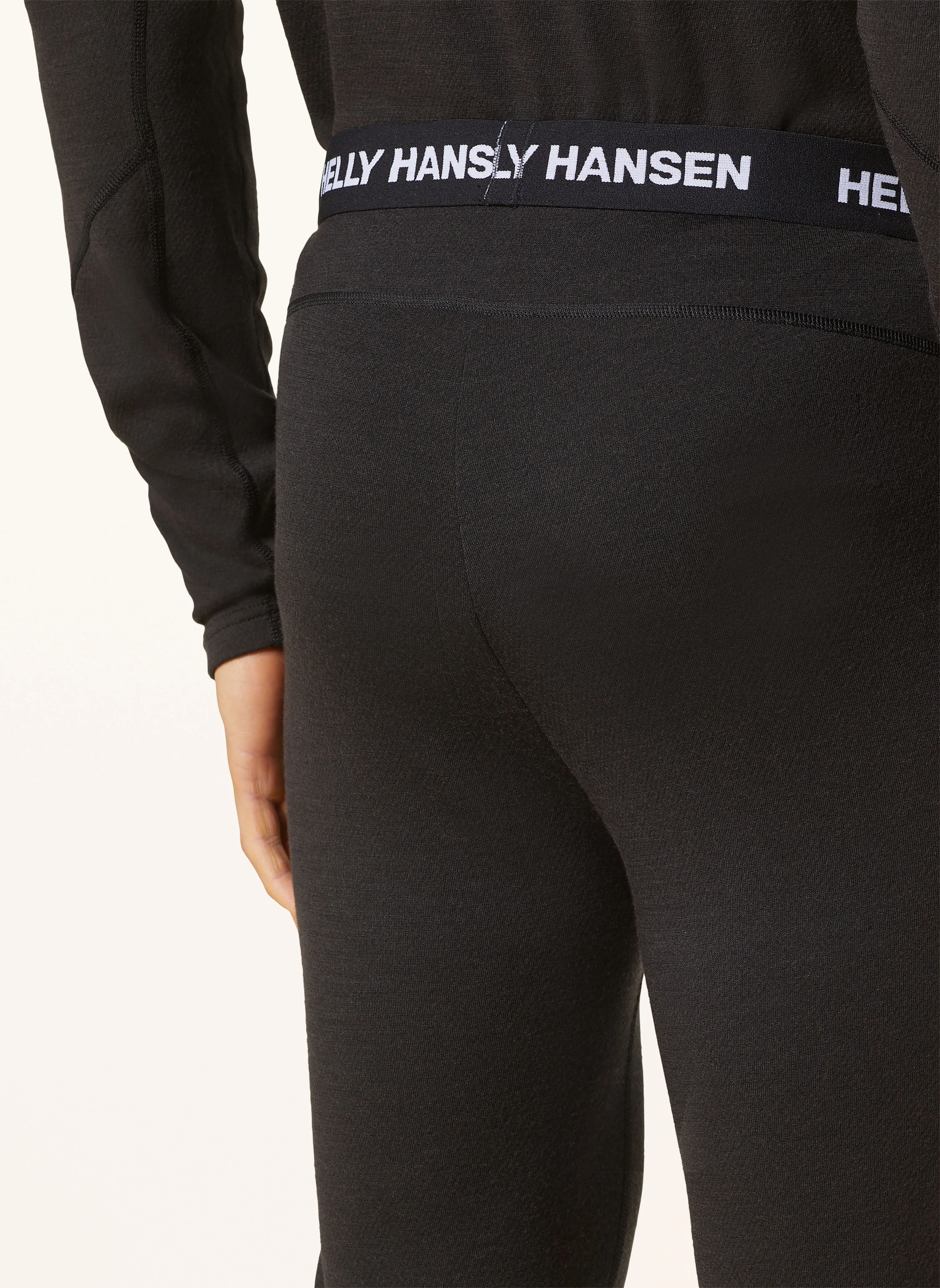 HELLY HANSEN Funktionswäsche-Hose mit verkürzter Beinlänge aus Merinowolle