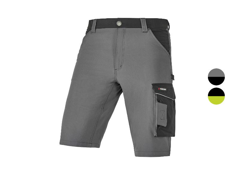 Korte heren werkbroek met stretch