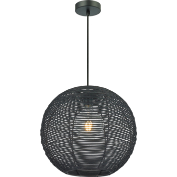 GAMMA hanglamp Cindy zwart Ø40 cm