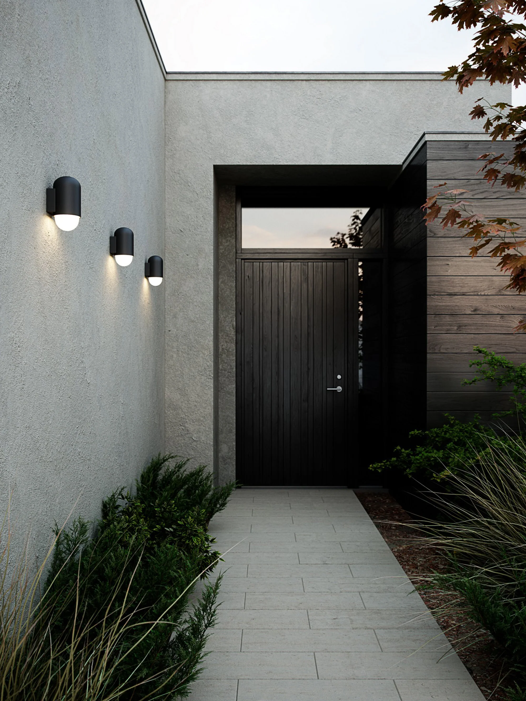 Outdoor LED-wandlamp Heka