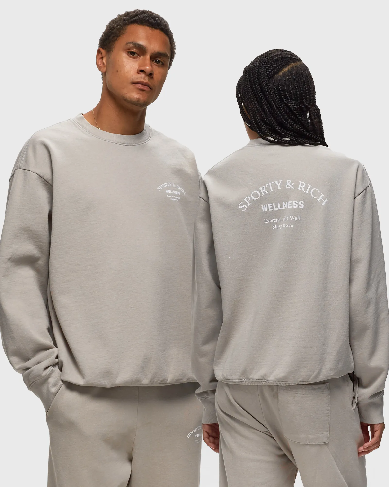 Sporty & Rich WELLNESS STUDIO CREWNECK