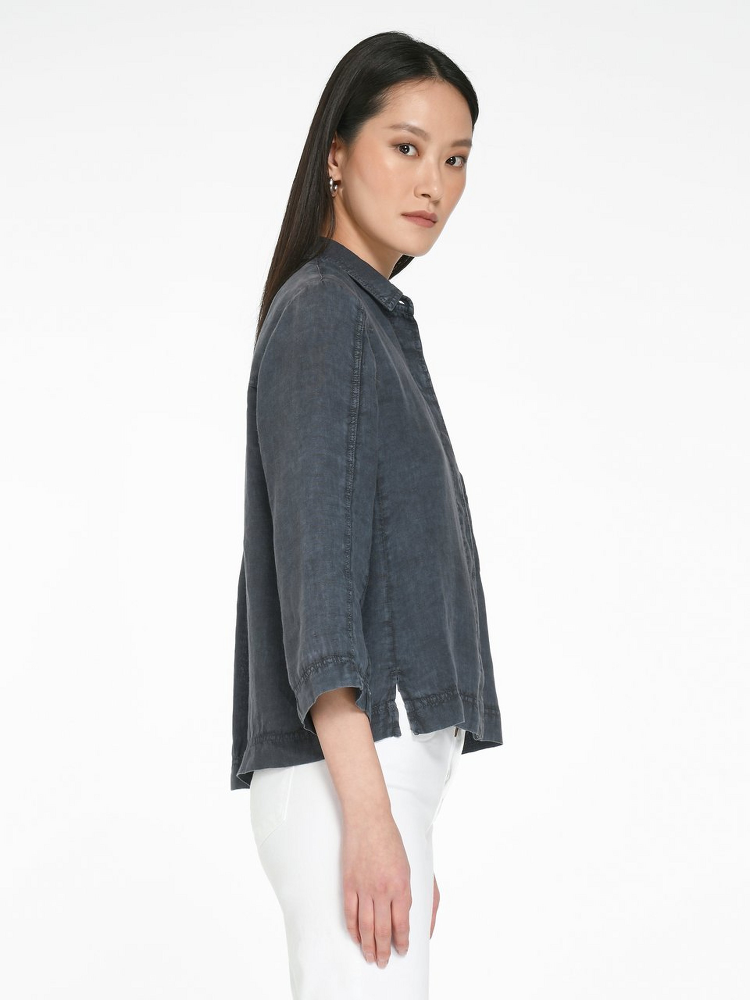 Bluse aus 100% Leinen