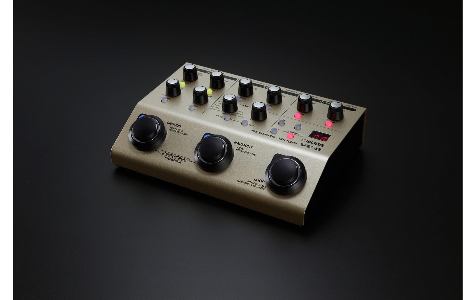 Effektgerät VE-8<br>Die Komplettlösung für singende Gitarristen
