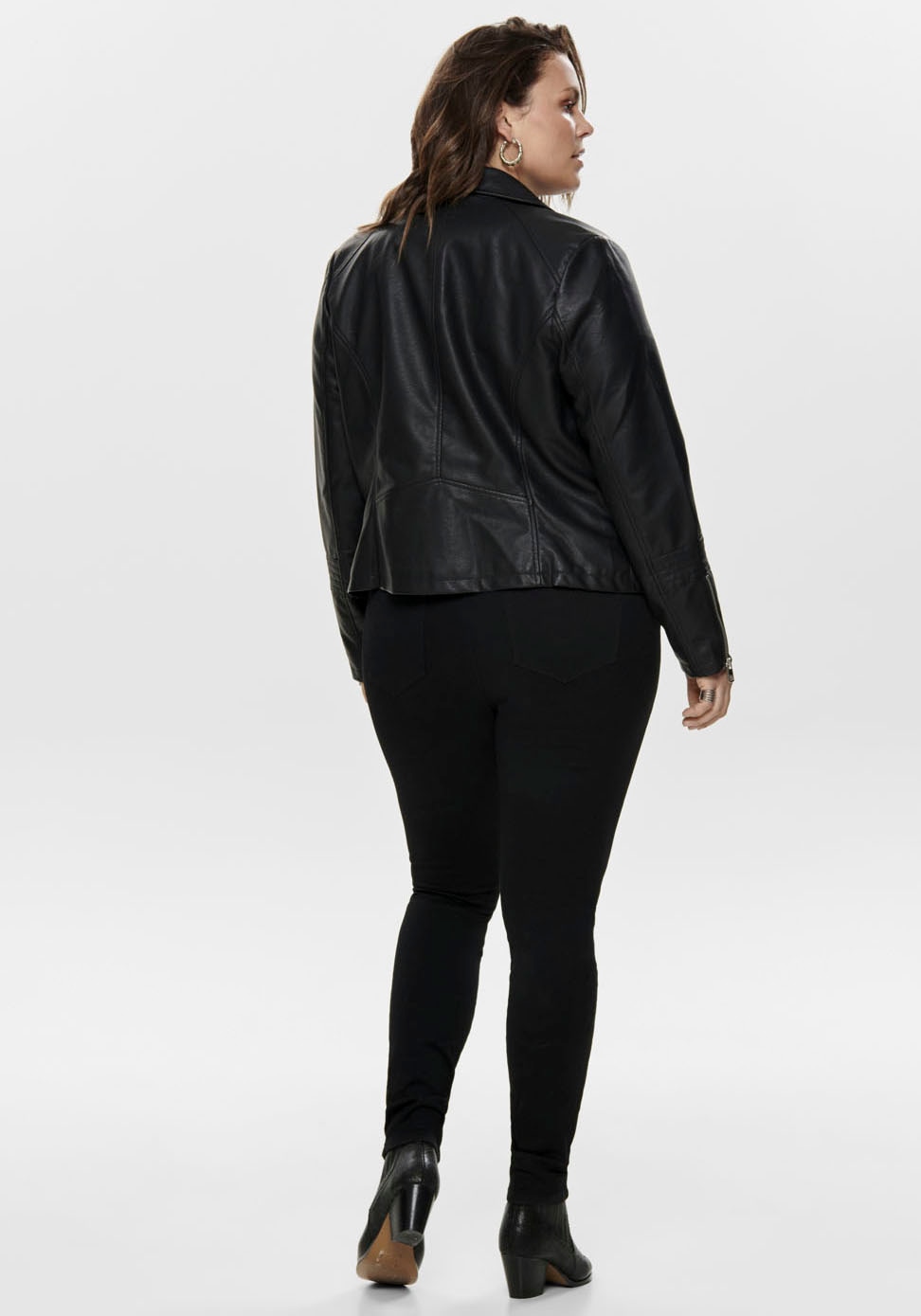 ONLY CARMAKOMA Lederimitatjacke »CAREMMY FAUX LEATHER BIKER«