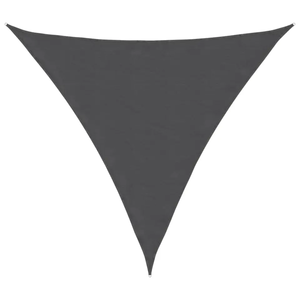 vidaXL - Zonnezeil - Antraciet - 4 x 4 x 4 m