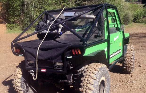 Mercedes Puch G offroad fahren in Voitsberg als Geschenk
