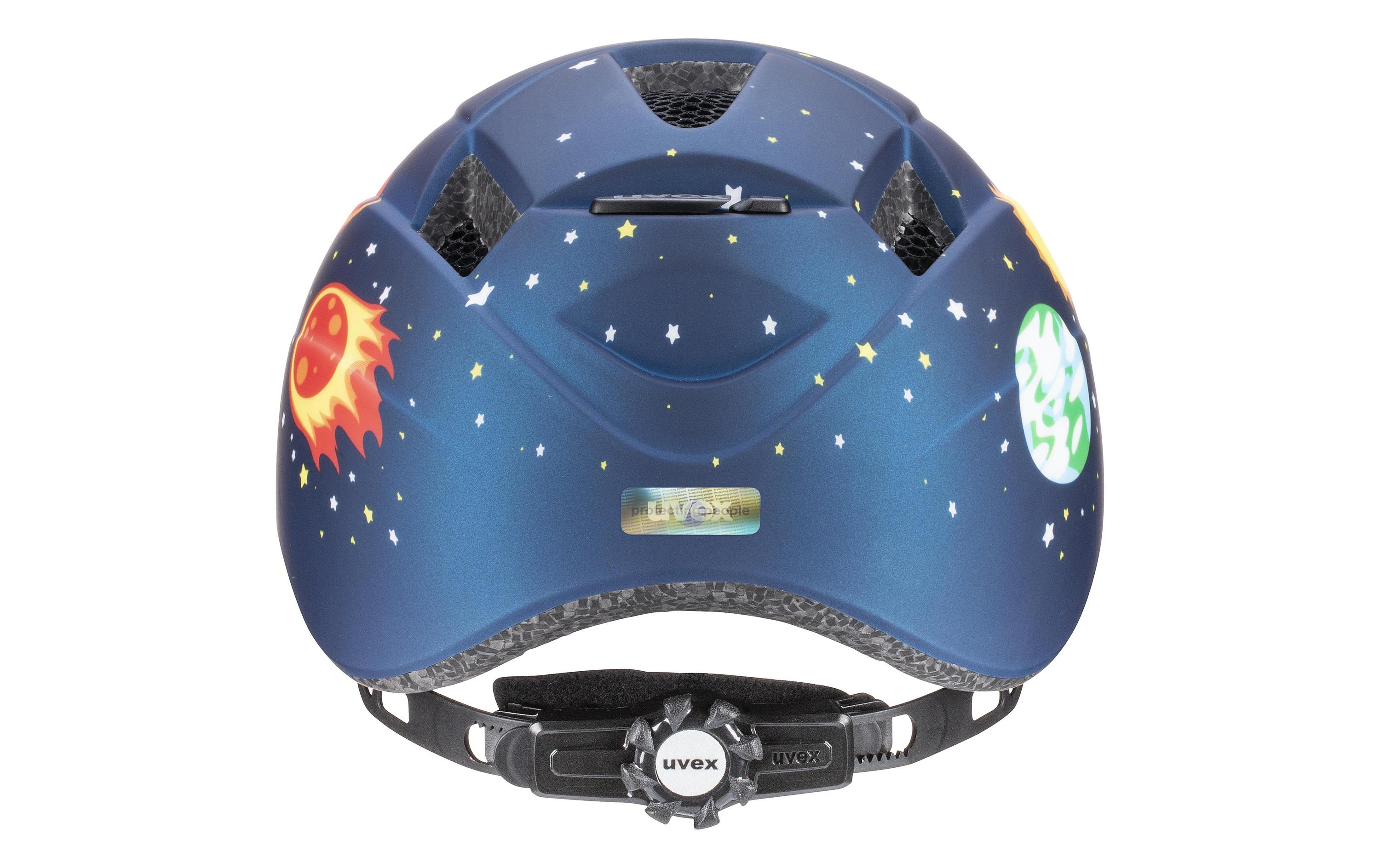 Helm uvex kid 2 cc dark blue rocket matt , 46 - 52Velohelm
