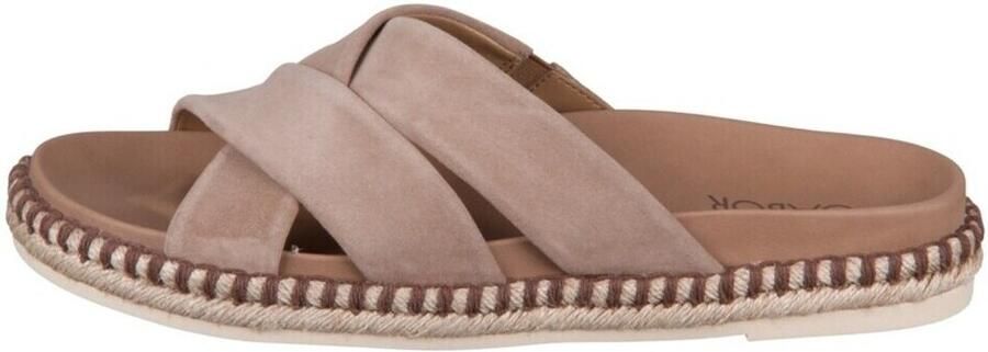 Gabor Dames Slippers 83.780.14 Bruin