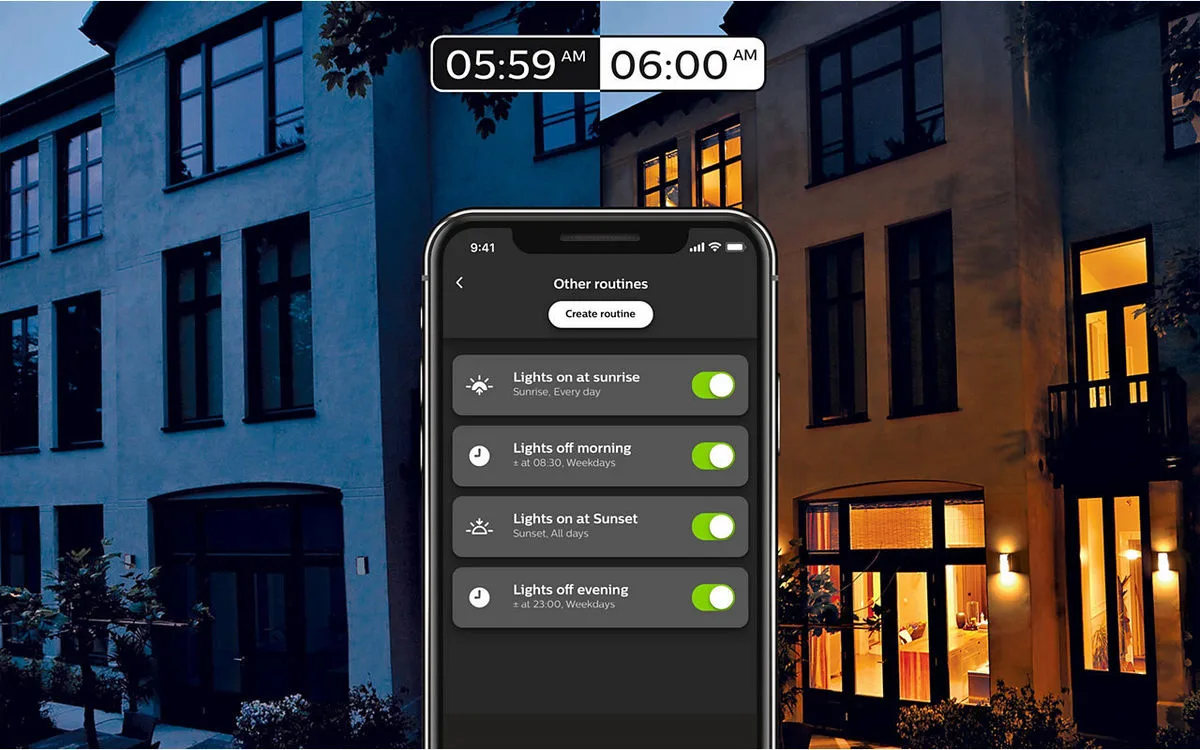 Philips Hue Secure kit de démarrage avec caméra Caméra de surveillance