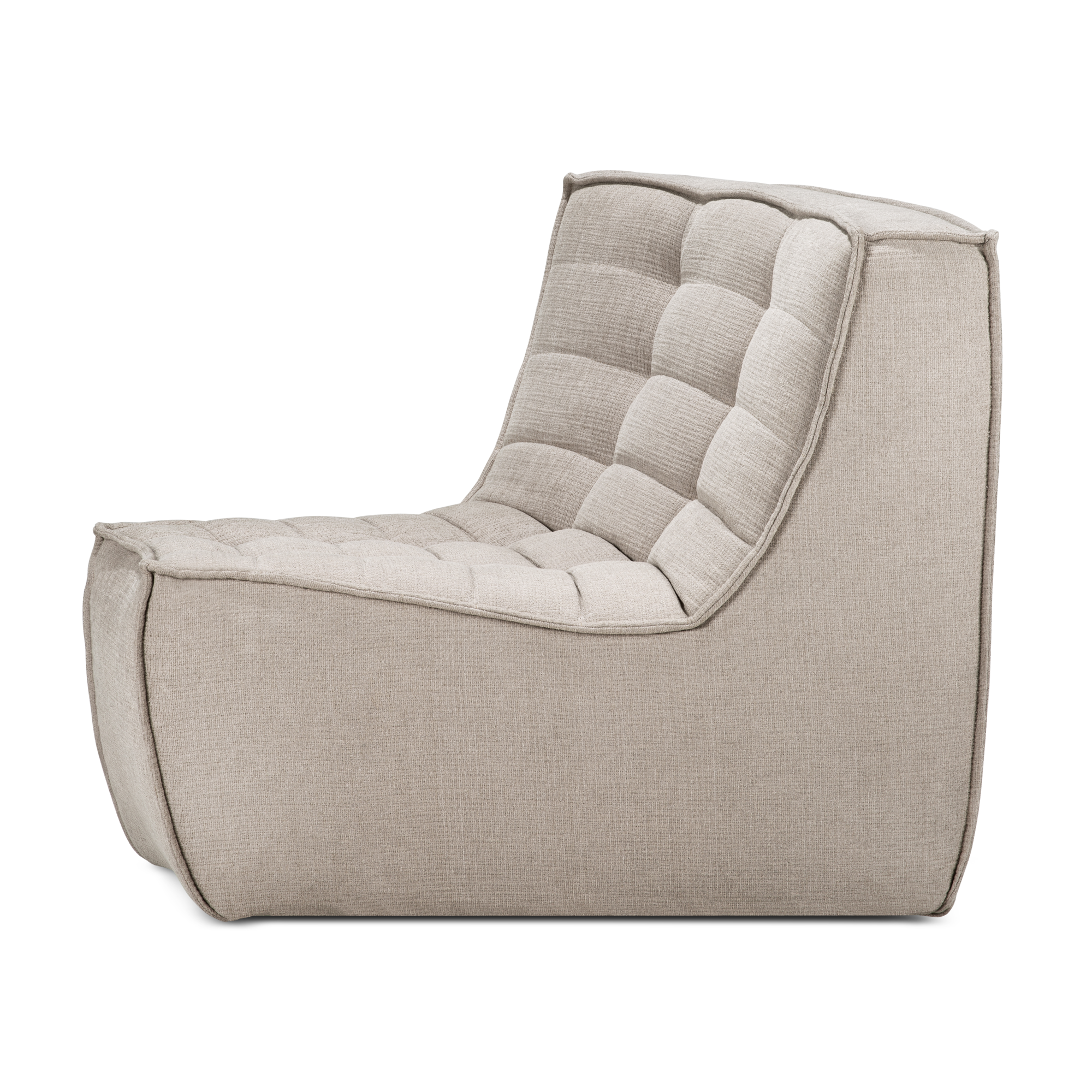 Sofa N701 45° round corner - beige