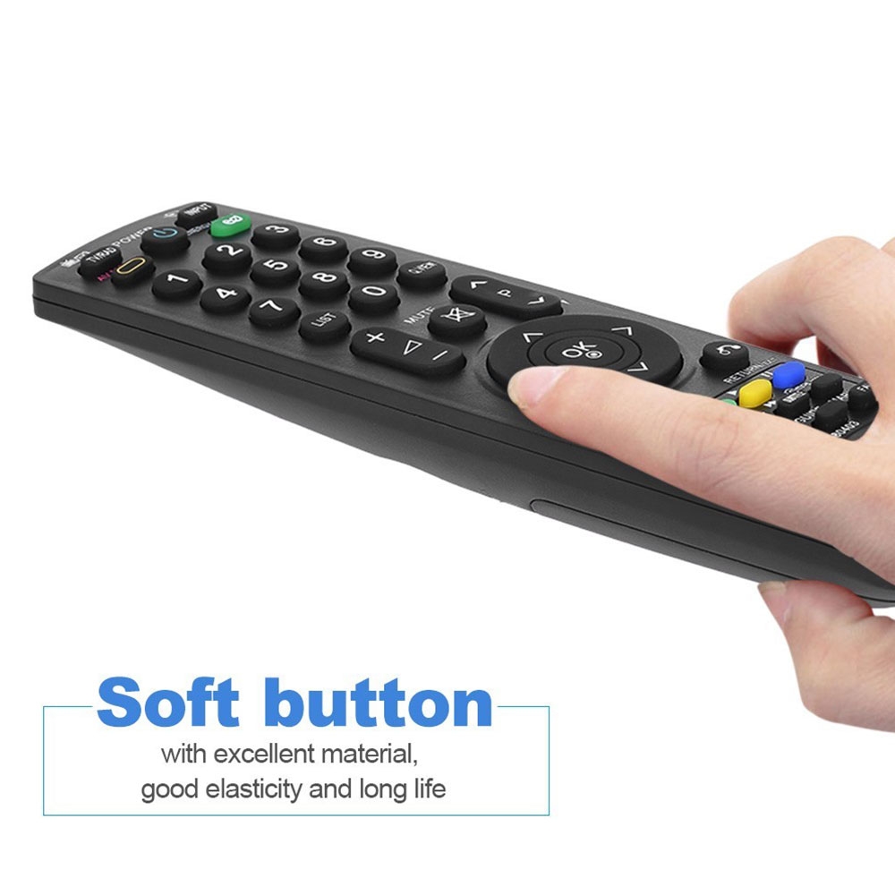 Universal Ersatz Fernbedienung mit 36 Tasten für LG Smart TV Geräte (LCD / LED / 3D) - Schwarz