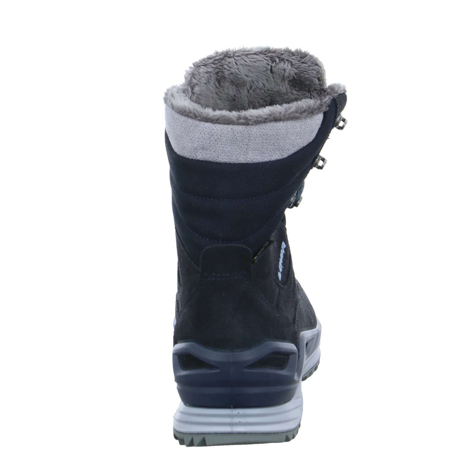 LOWA Snowboots Damen Blau Leder