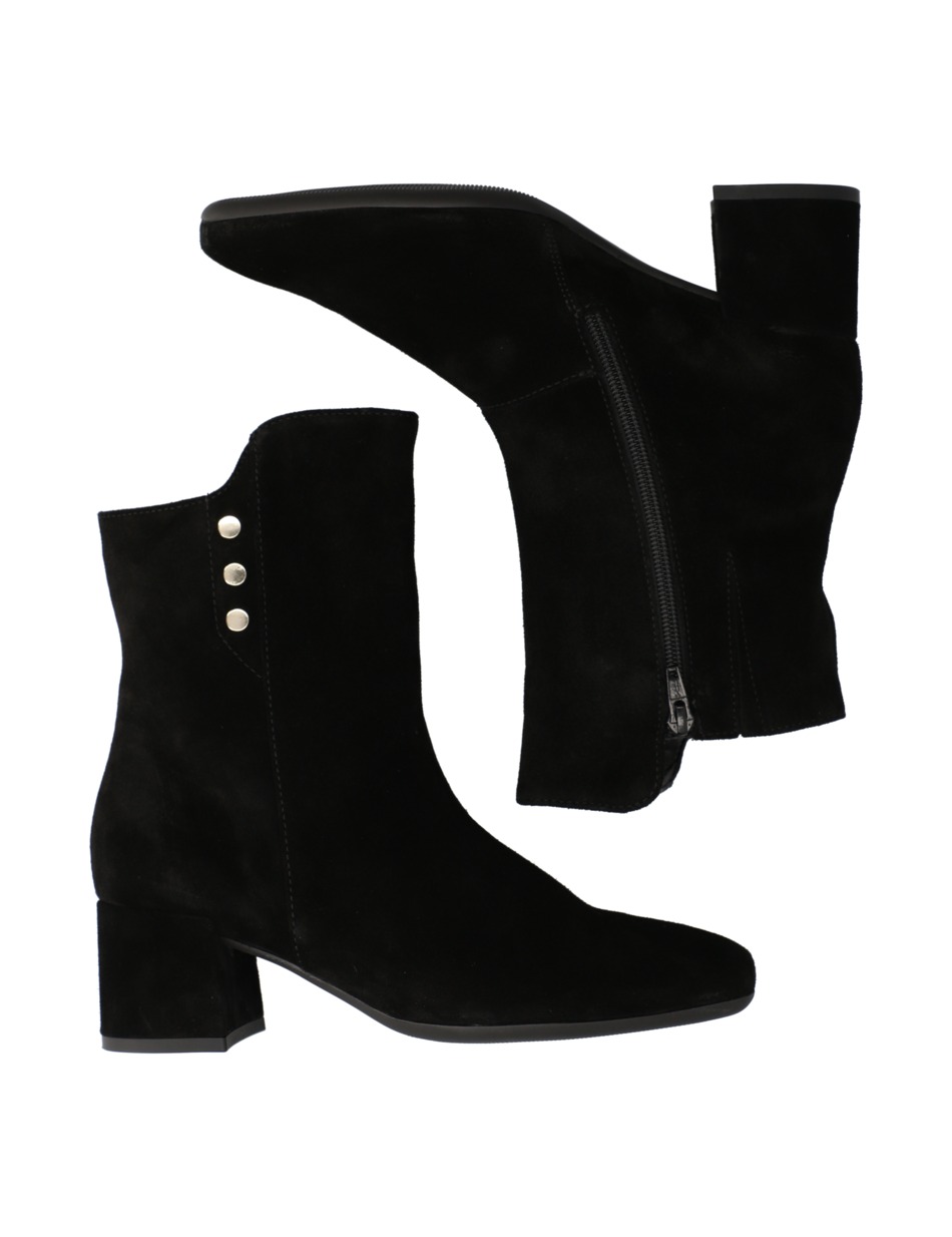 Veloursleder Stiefelette