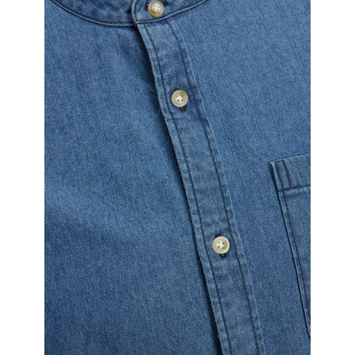 Jack&Jones Langærmet Skjorte, Medium Blue Denim, XXL