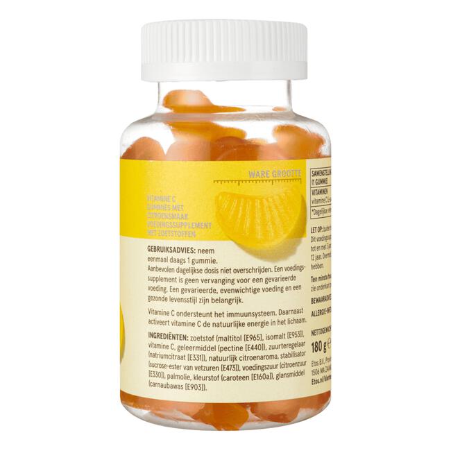 Etos Vitamine C 80mg gummies 60 stuks
