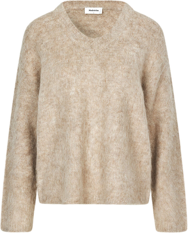 Modström KaneMD v-neck Beige melange