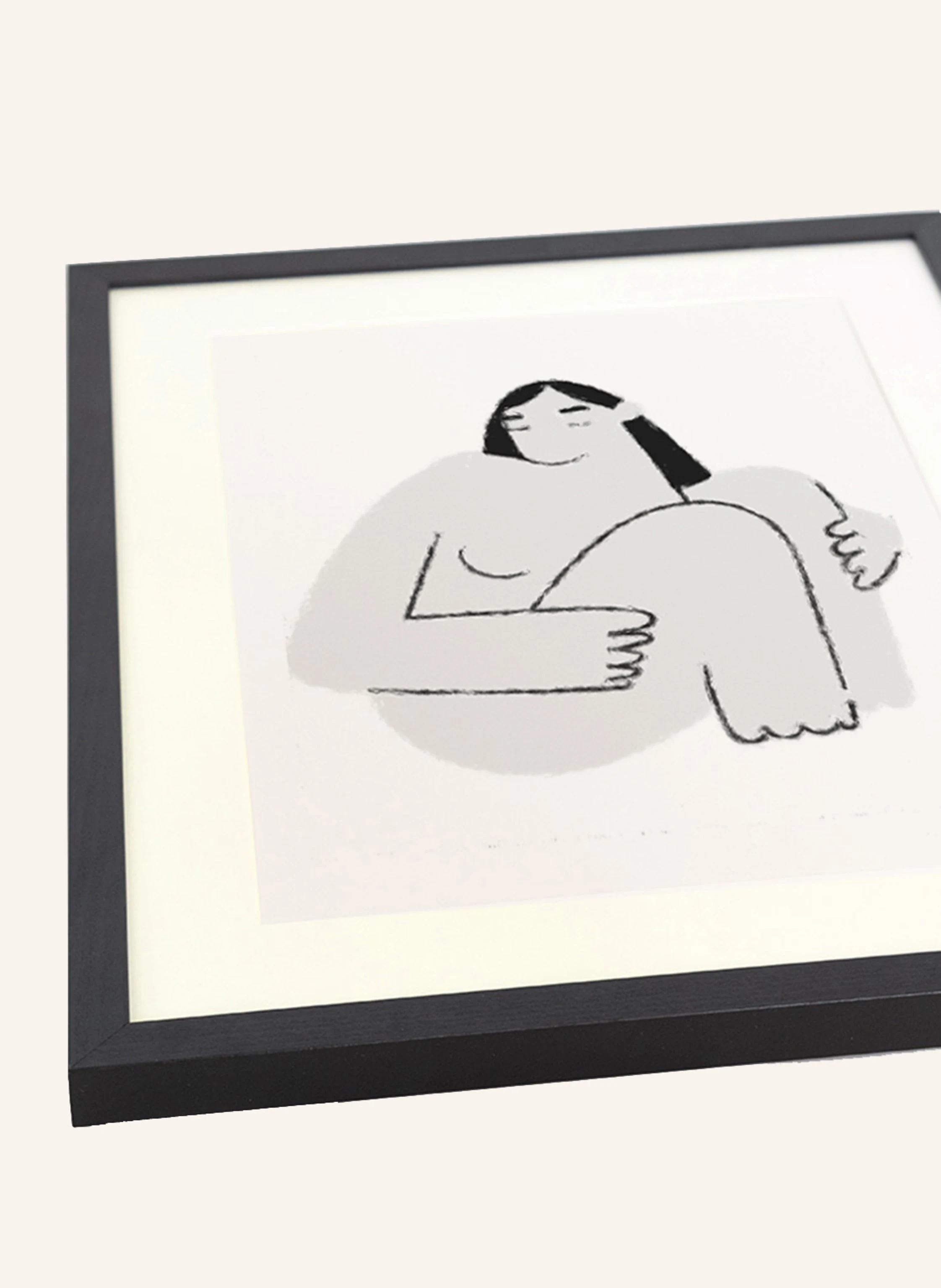 Liv Corday Wandbild AKZEPTANZ mit Rahmen