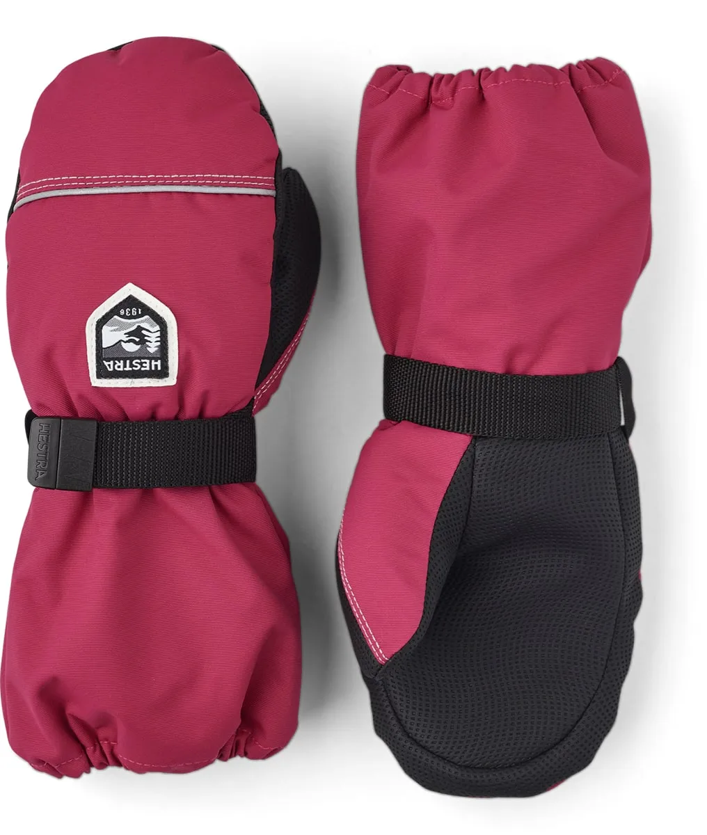 Hestra Kids' Wool Terry - Mitt Fuchsia
