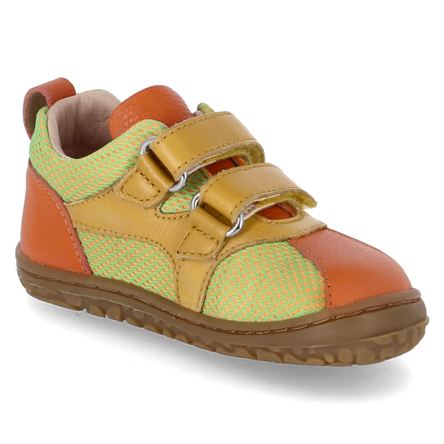 Lurchi Klettschuhe NEVIO BAREFOOT - giallo