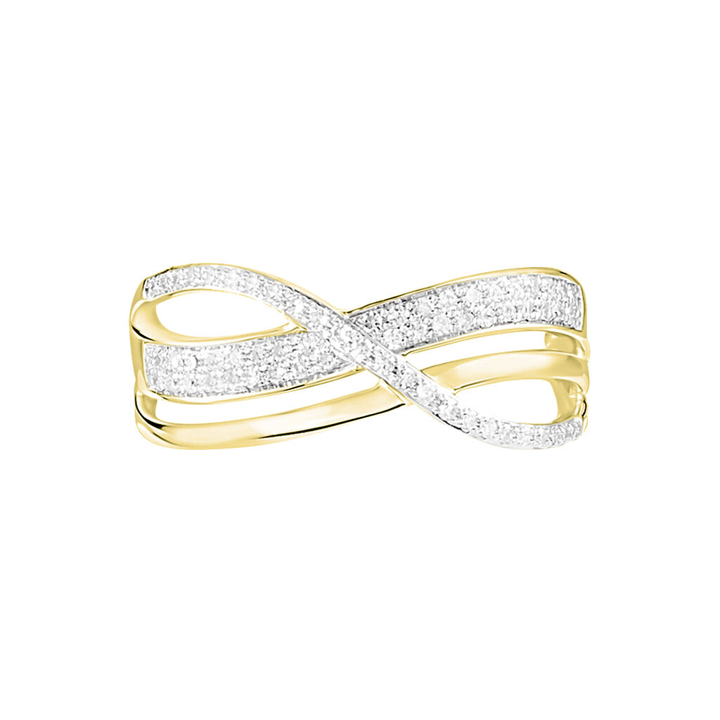 Bague Emilie Or Jaune Diamant