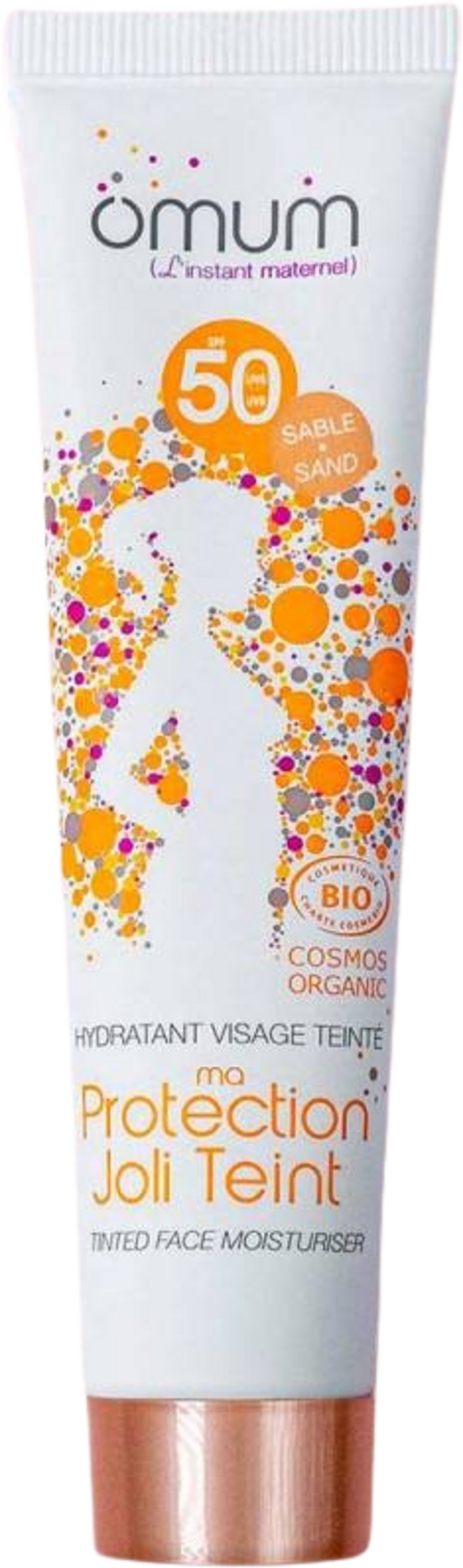 Omum  Ma Protection Joli Teint Tinted Moisturiser SPF 50, Sable (40 ml)