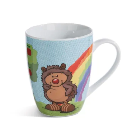 NICI Tasse Igel Hetch Hogan 310 ml, Porzellan
