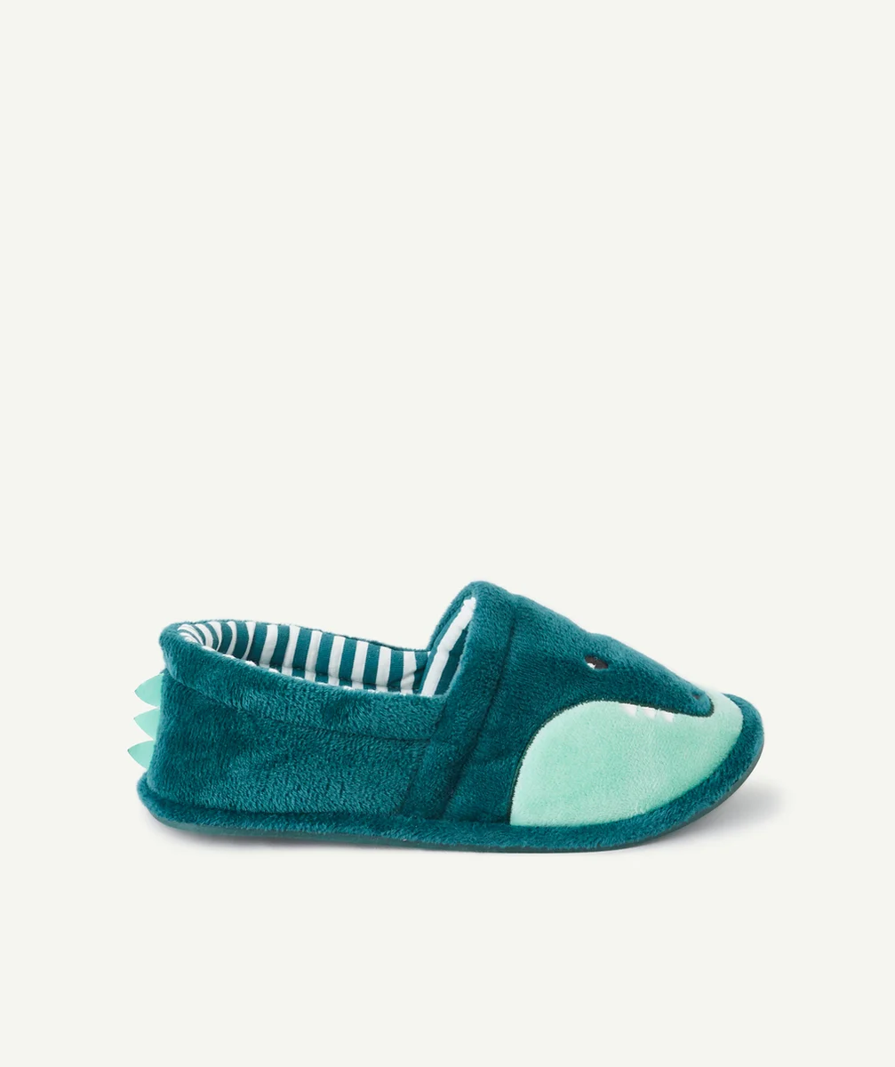 CHAUSSONS CROCODILE VERT