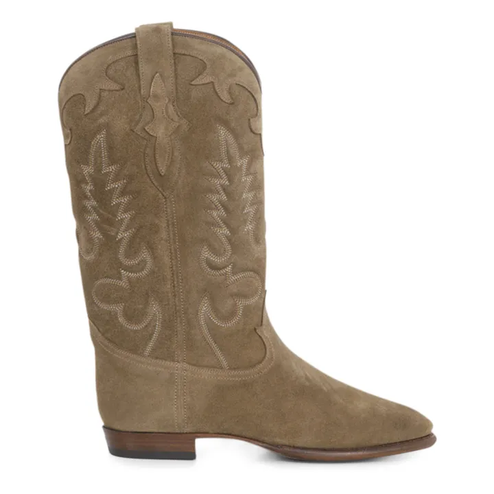 Shiloh Heritage Bottes Midnight Daim | Beige
