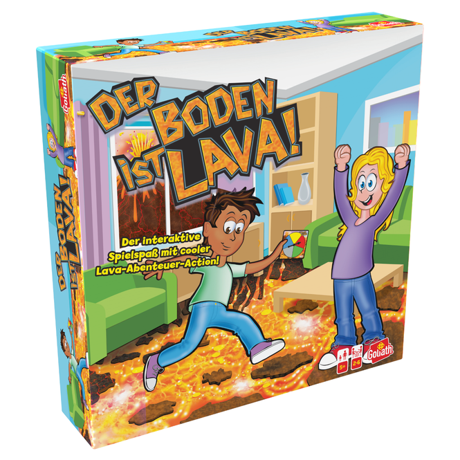 Der Boden ist Lava