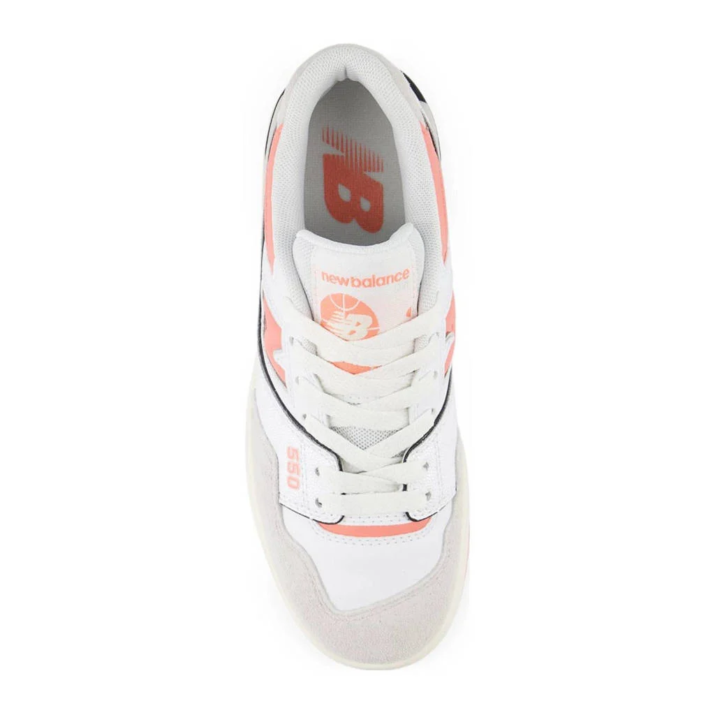 New Balance 550sneakers wit/zalmroze