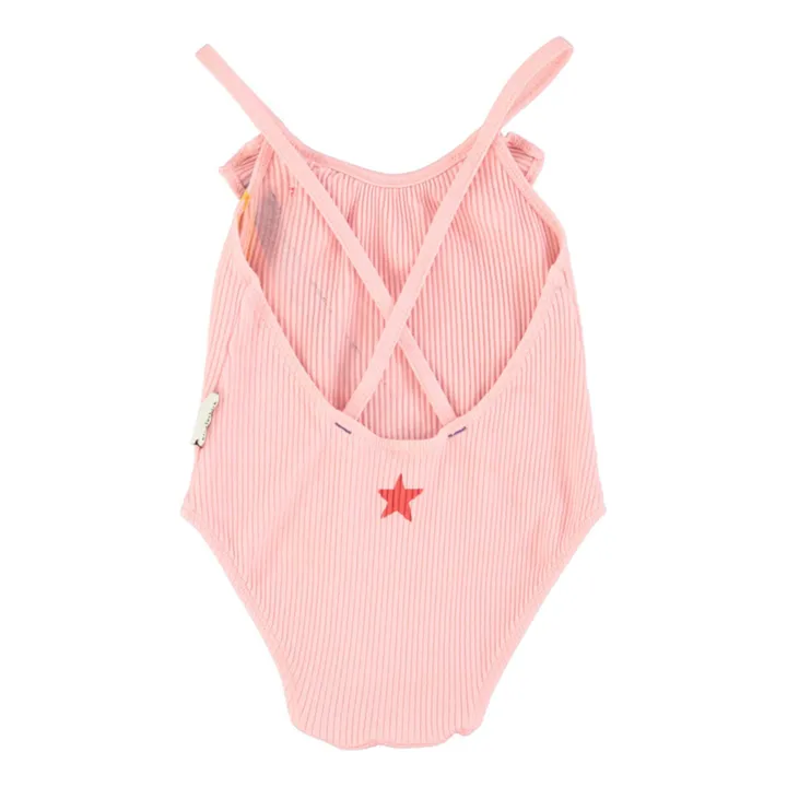 Piupiuchick Maillot de Bain Volant Matière Recyclée | Rose