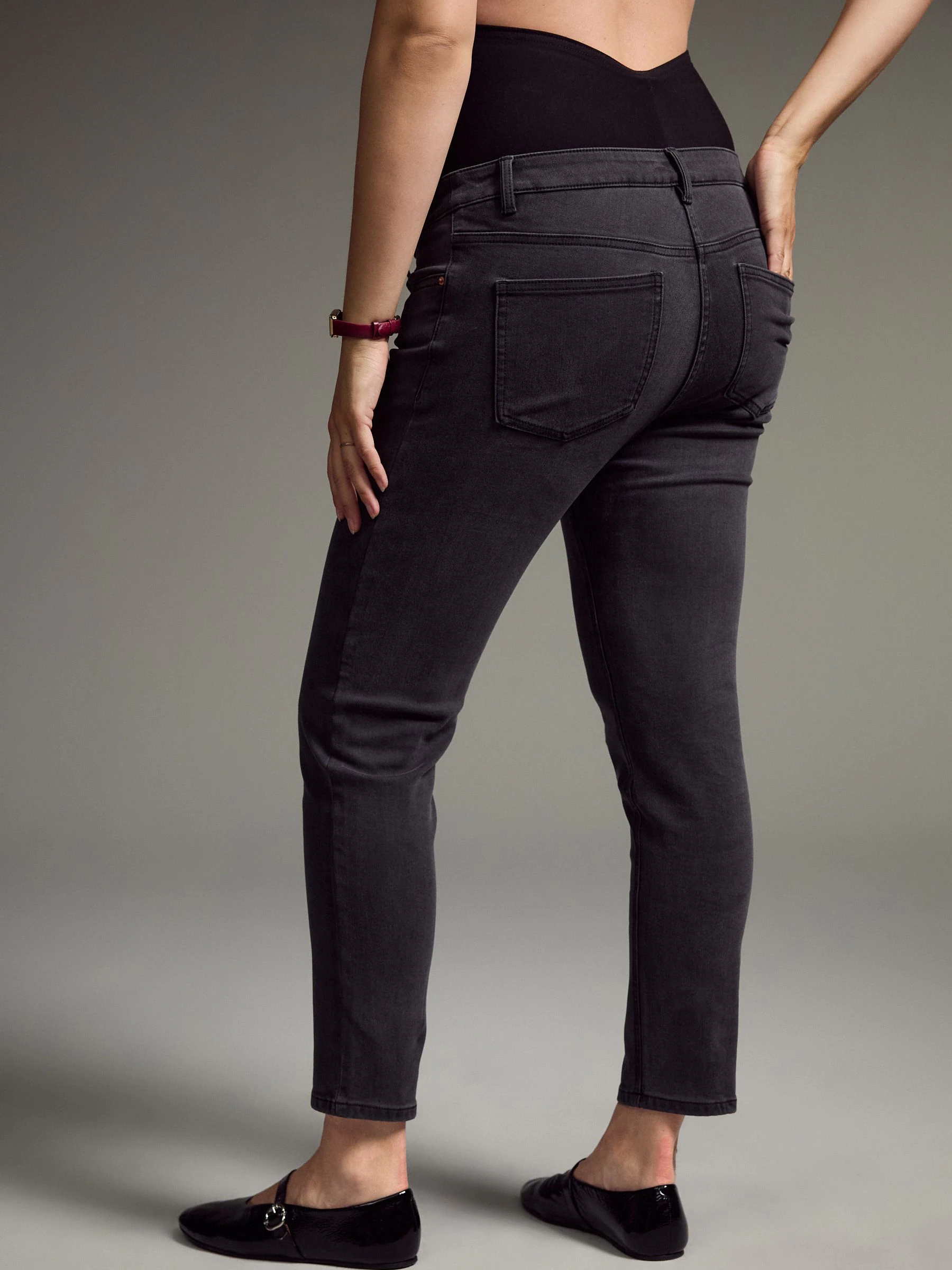 Zwart - Mom zwangerschap Denim Jeans