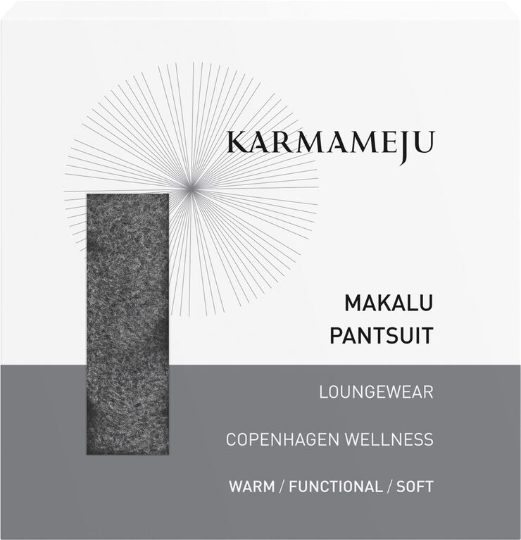 Karmameju Skincare Makalu heldragt koksgrå Koks grå