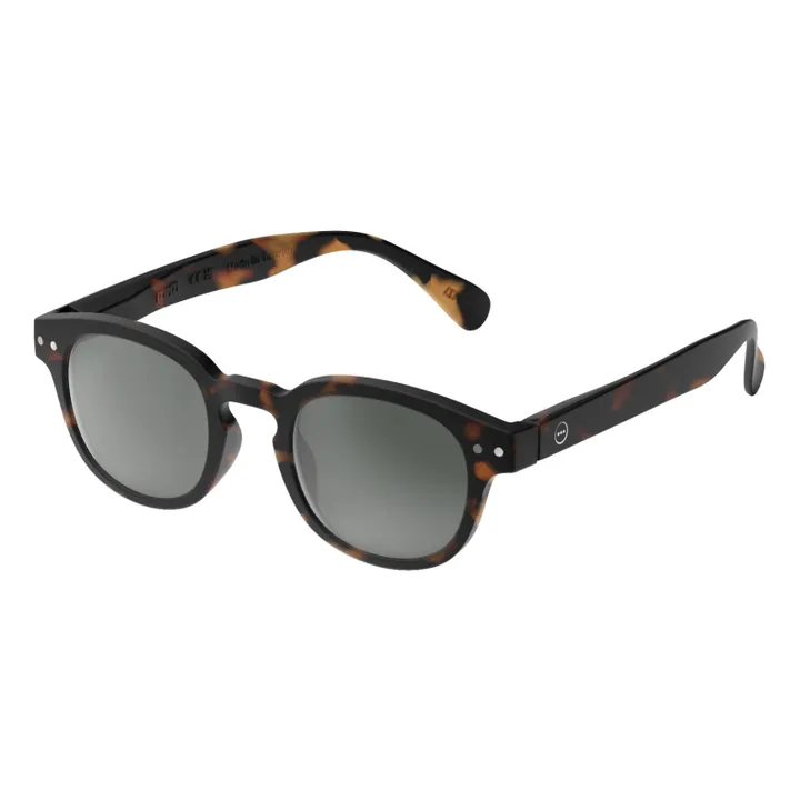 IZIPIZI Lunettes de Soleil #C Tortoise Junior | Marron