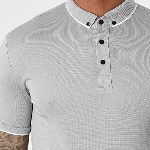 Polo A Manches Courtes 1723 Gris