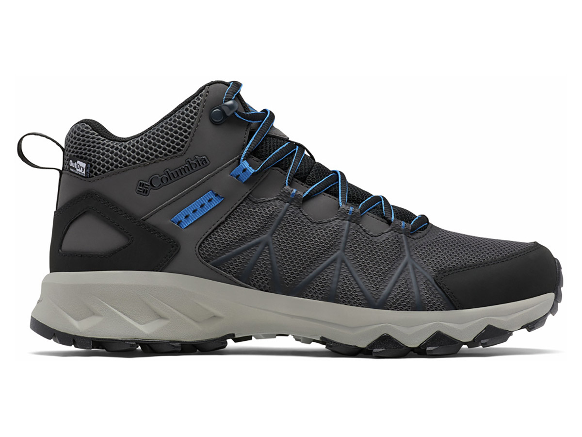 Columbia Peakfreak II Mid Dark Grey/Black heren wandelschoenen