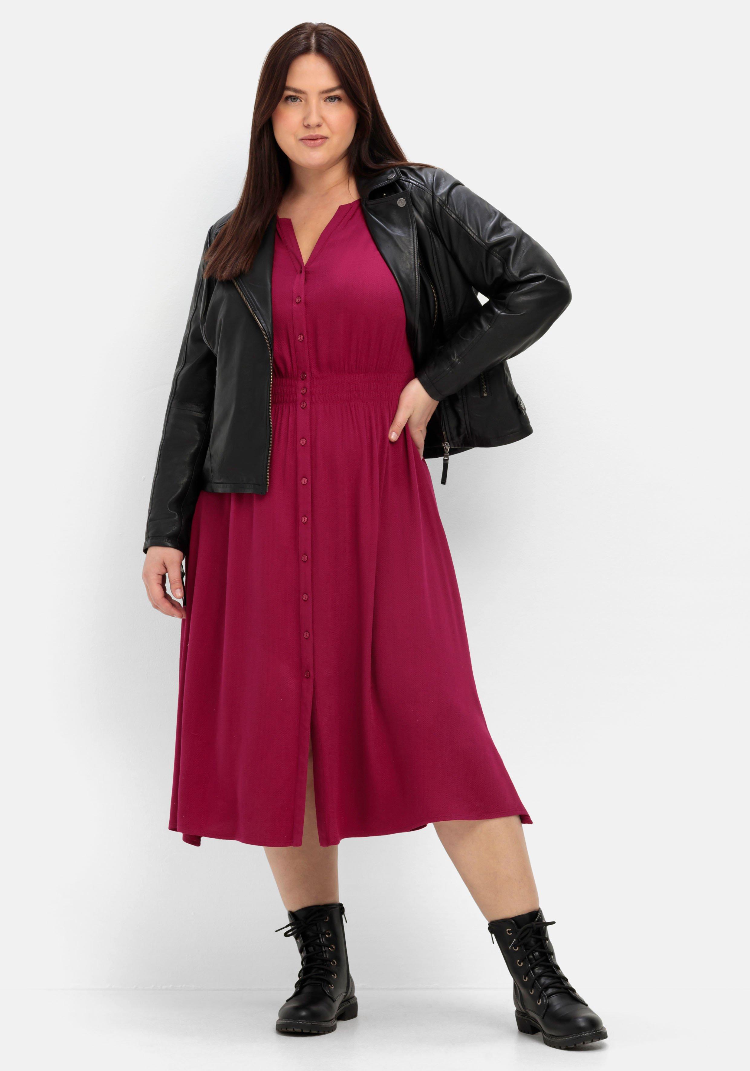 Kurze Lederjacke aus Lammnappa, im Biker-Stil
