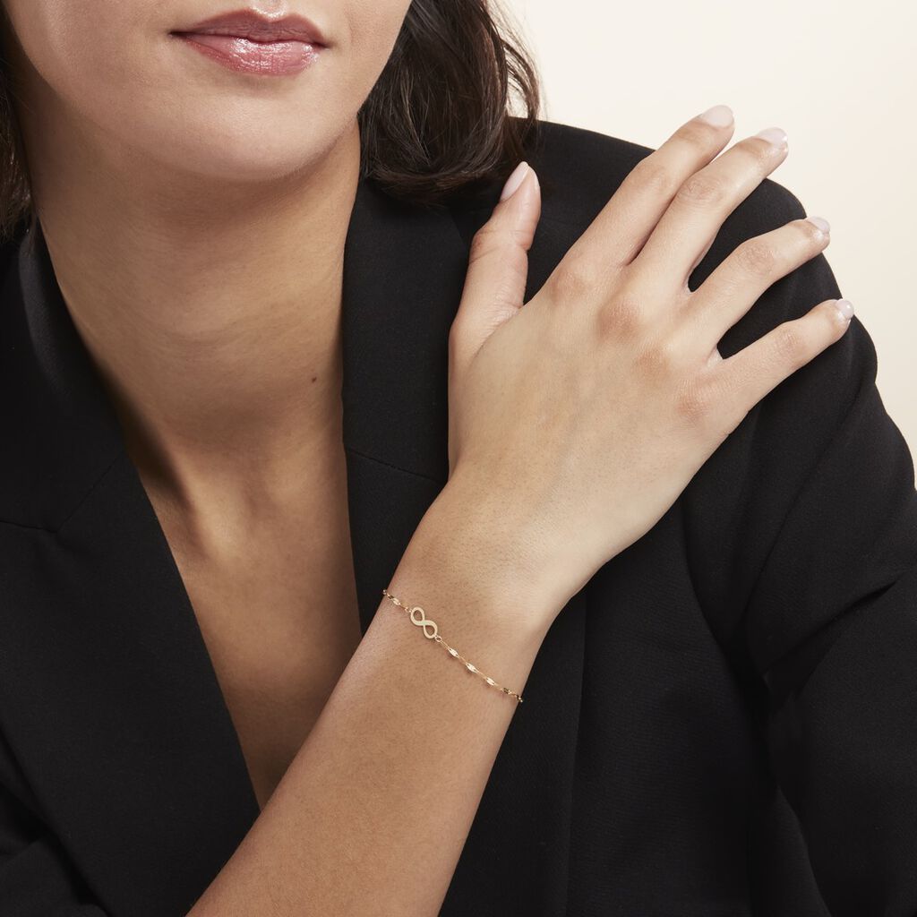 Bracelet Or Jaune Aulnie