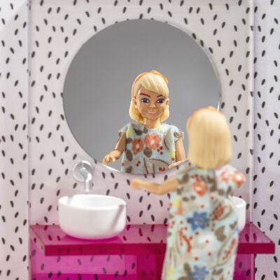 Lundby Dukkehusmøbler Baderomssett