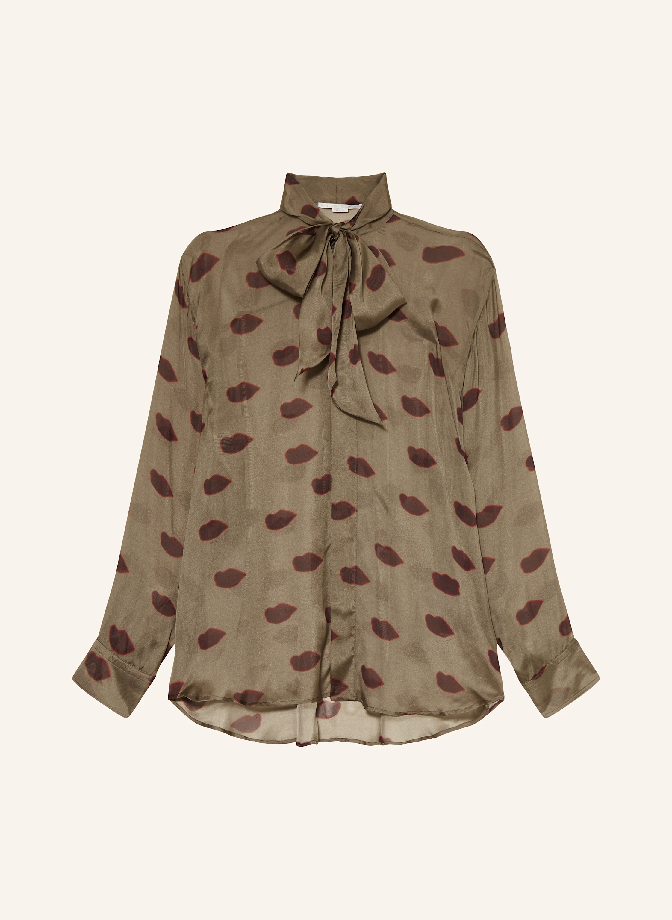 STELLA McCARTNEY Schluppenbluse aus Seide